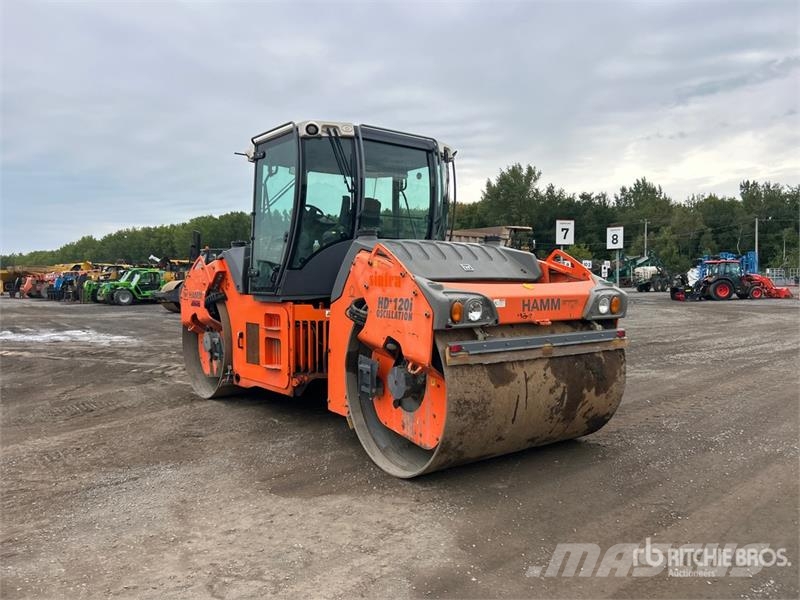 Hamm HD120VO Double Drum Roller Двойни барабанни ролки