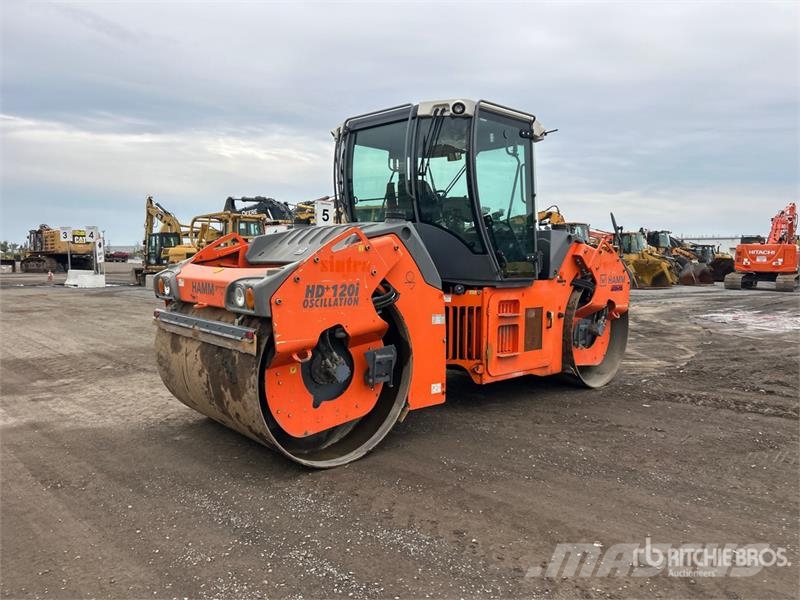 Hamm HD120VO Double Drum Roller Двойни барабанни ролки