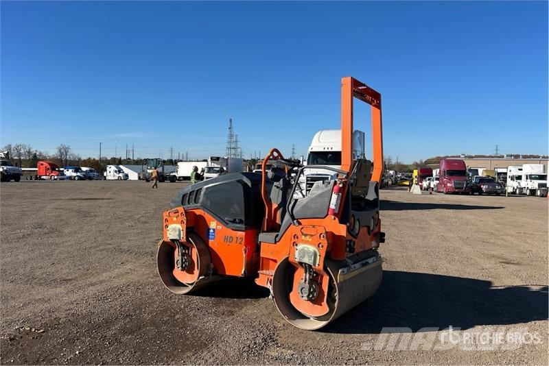 Hamm HD120VV Double Drum Roller Divvalču grunts veltņi