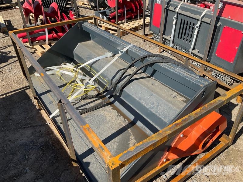 Handy HNHB78 78 in Power Rake Skid Steer Bucket (Unused) Kauhat