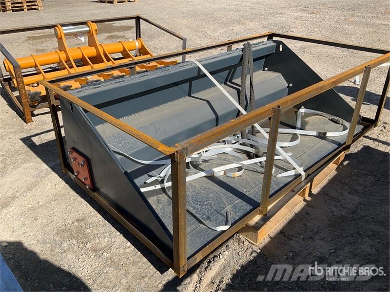 Handy HNHB78 78 in Power Rake Skid Steer Bucket (Unused) Kauhat