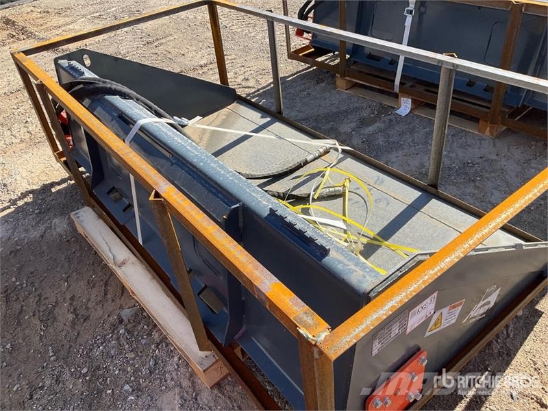 Handy HNHB78 78 in Power Rake Skid Steer Bucket (Unused) Kauhat