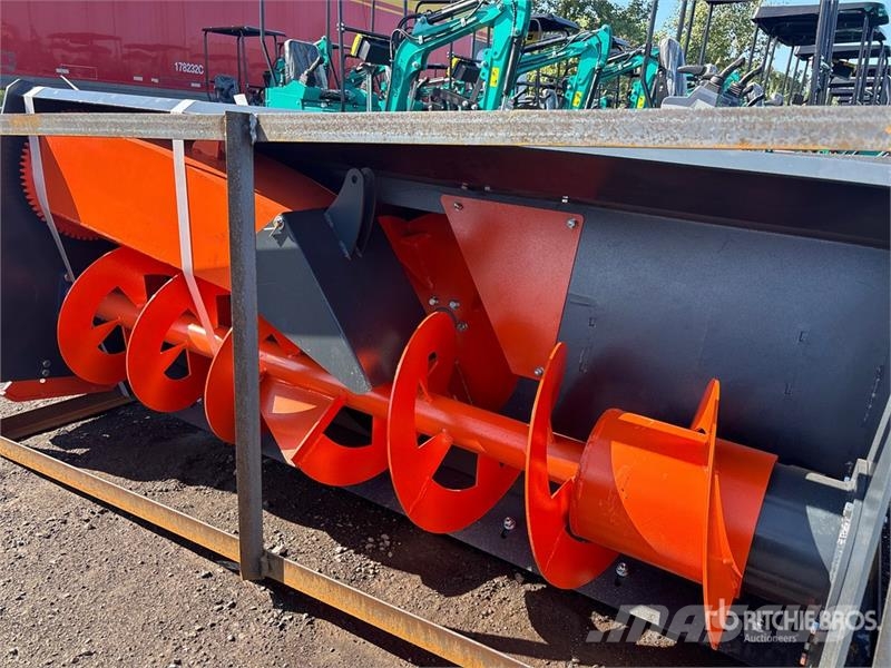 Handy HNSB72 72 in Skid Steer Snowblower (Unused) قاذفات الجليد