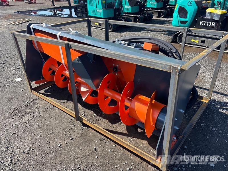 Handy HNSB72 72 in Skid Steer Snowblower (Unused) قاذفات الجليد