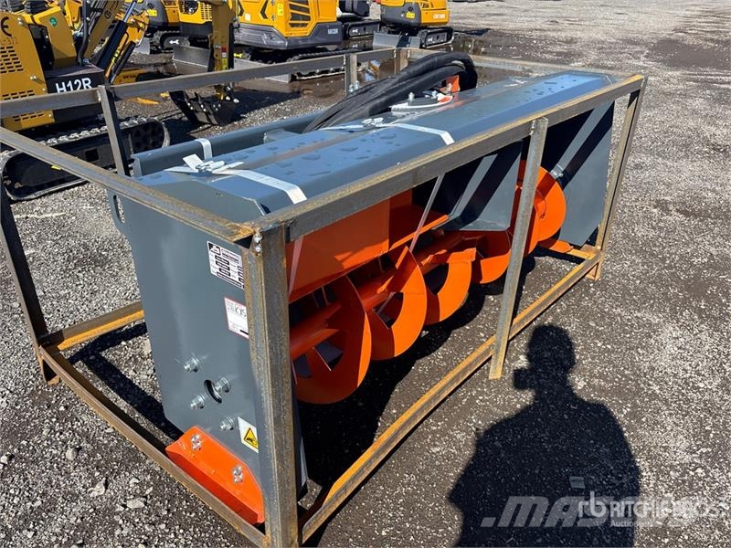 Handy HNSB72 72 in Skid Steer Snowblower (Unused) قاذفات الجليد