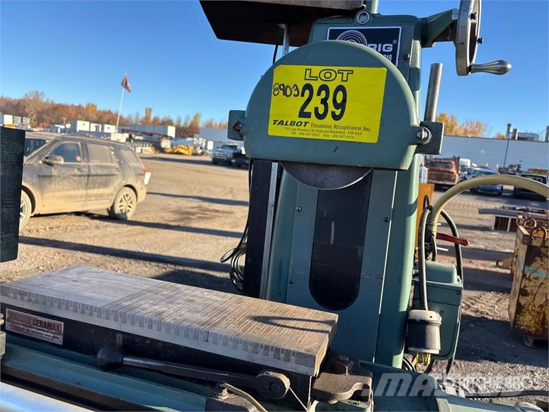  Harig Super 618 Surface Grinder مكونات أخرى
