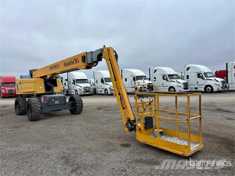 Haulotte HT67 RTJ 4WD Diesel Telescopic Boom Lift Teleskopske dvižne ploščadi