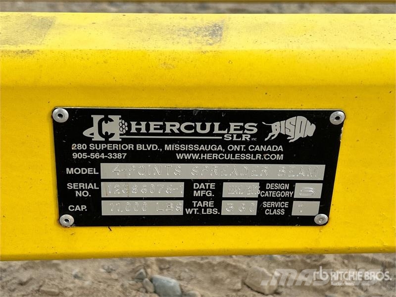 Hercules 120 in Spreader Beam (Unused) Oprema i dijelovi za kranove