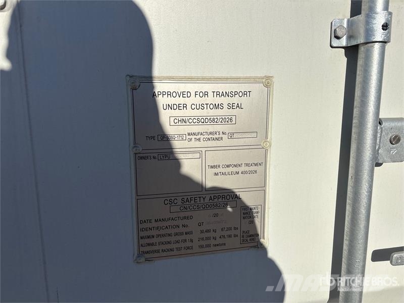 High Cube Multi-Door 40 Ft Storage Container Raktárkonténerek