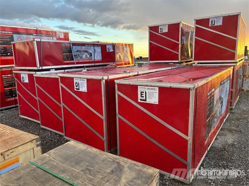 Hill Industrial 1205026 50 ft x 120 ft x 26 ft Storage Steel frame buildings