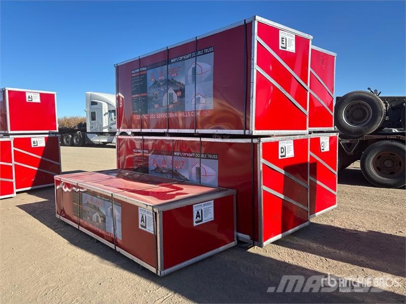 Hill Industrial 1205026 50 ft x 120 ft x 26 ft Storage Steel frame buildings