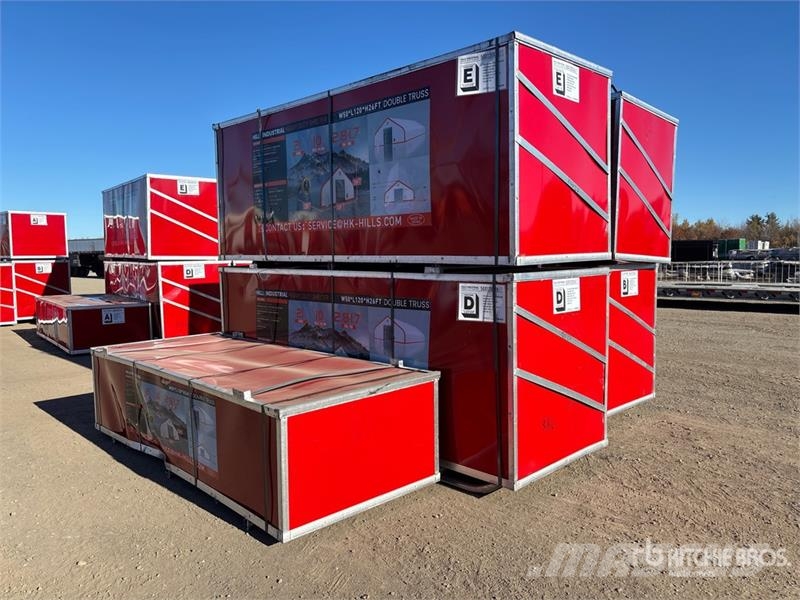 Hill Industrial 1205026 50 ft x 120 ft x 26 ft Storage Steel frame buildings