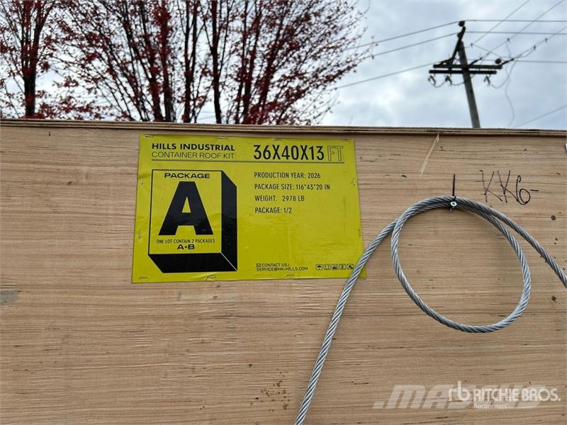 HIlls Industrial 364013 36 ft x 40 ft x 13 ft Cont Outros Florestal