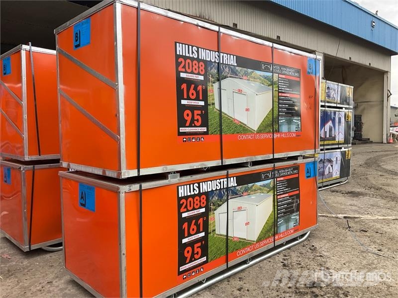  HIlls Industrial 365613 x 13 ft Double Garage Meta Stalen constructies