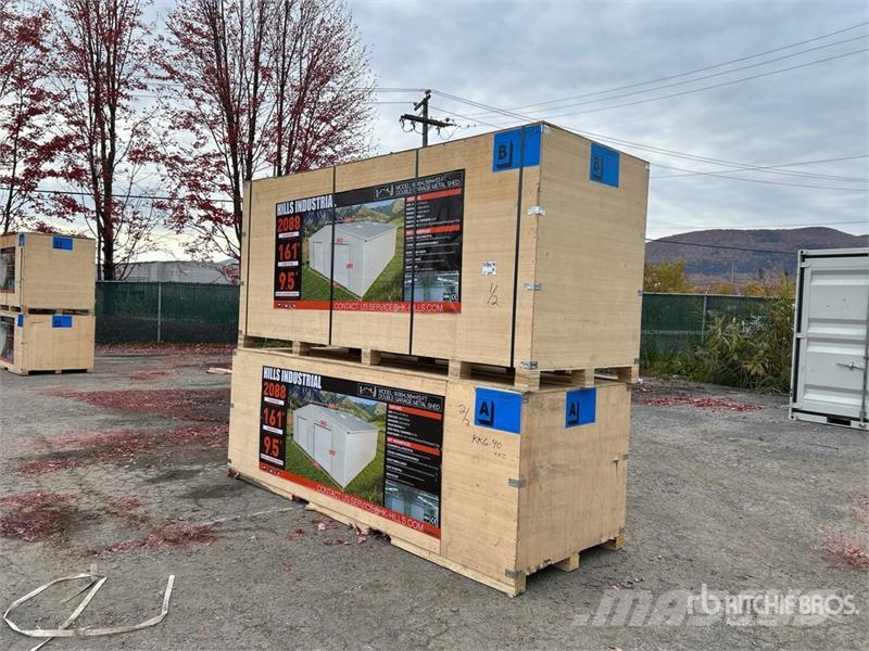 HIlls Industrial 365613 36 ft x 56 ft x 13 ft Doub Stalen constructies