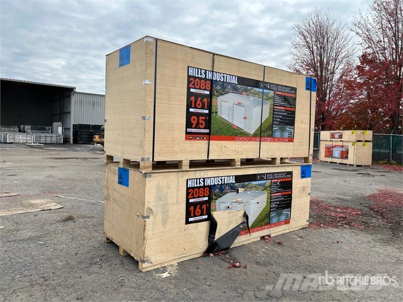 HIlls Industrial 365613 36 ft x 56 ft x 13 ft Doub Stalen constructies