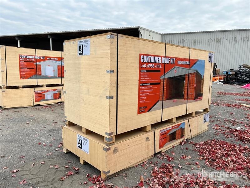 HIlls Industrial 403613 36 ft x 40 ft x 13 ft Cont Bouw - Overige