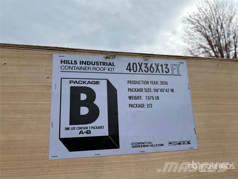 HIlls Industrial 403613 36 ft x 40 ft x 13 ft Cont Outros Florestal