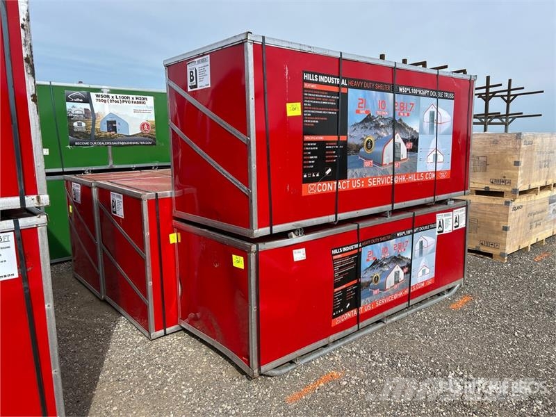 HIlls Industrial 50 ft x 100 ft x 26' Storage Buil Stalen constructies