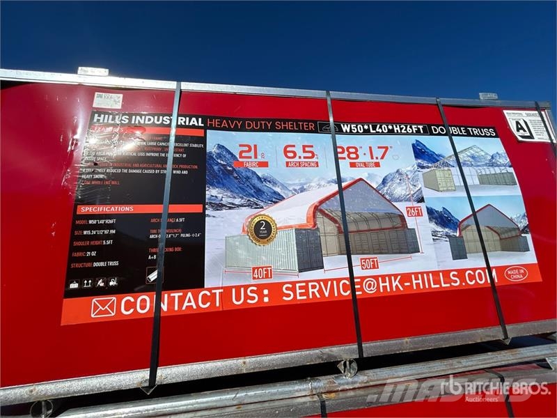 HIlls Industrial 50 ft x 40 ft x 26 ft Container S Maszyny budowlane - Inne