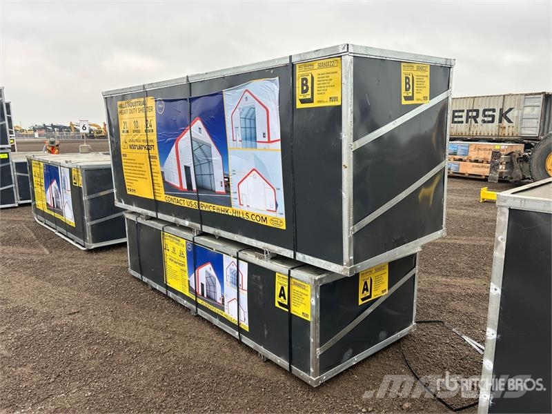  HIlls Industrial 603022 30 ft x 60 ft Storage Buil Stalen constructies