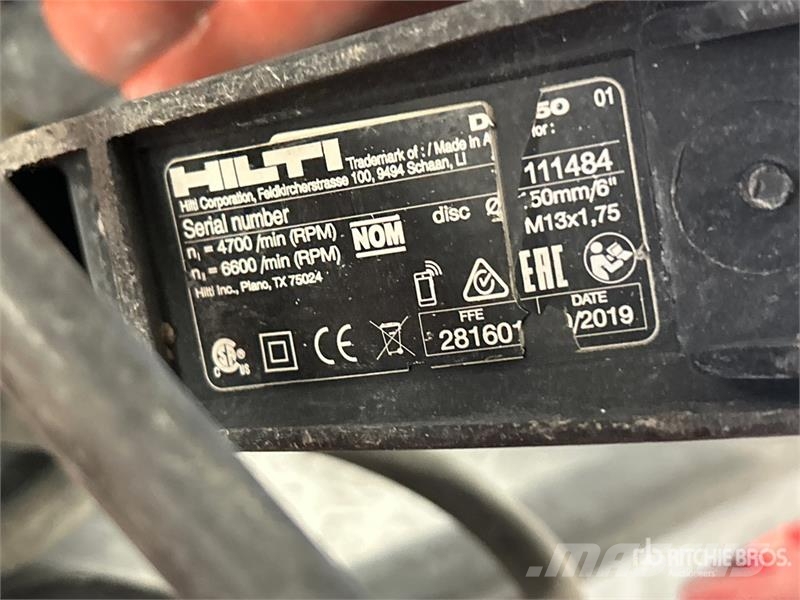 Hilti DG150 Concrete Grinder Mühlen und Mahlgeräte