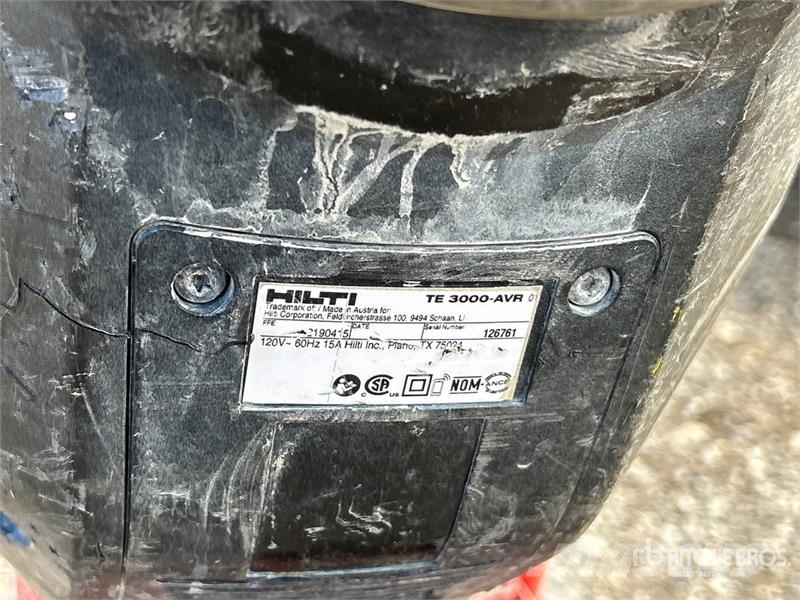 Hilti TE 3000-AVR Chisel ploughs