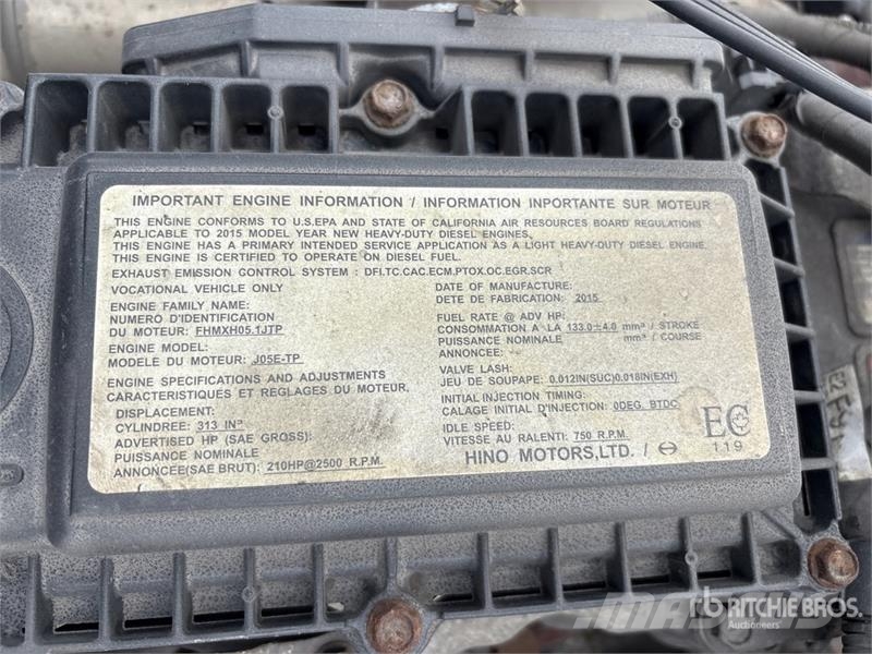 Hino 195 탑차 트럭