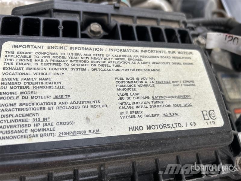 Hino 195 Грузовики-Фургоны