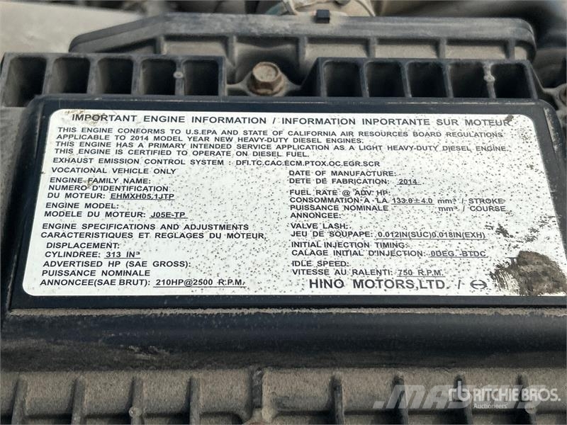 Hino 195 شاحنات ذات هيكل صندوقي