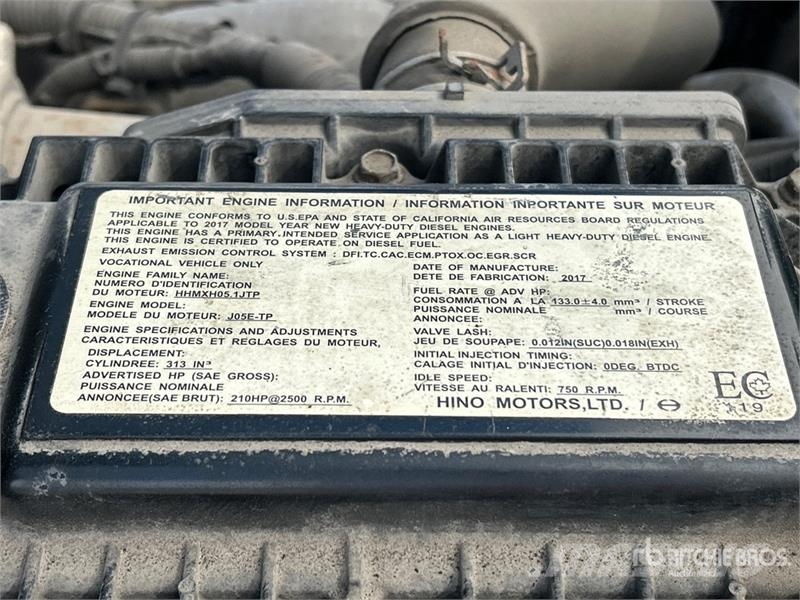 Hino 195 Camiones con caja de remolque