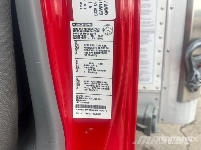 Hino 195 4x2 Refrigerated Truck Camion cu control de temperatura