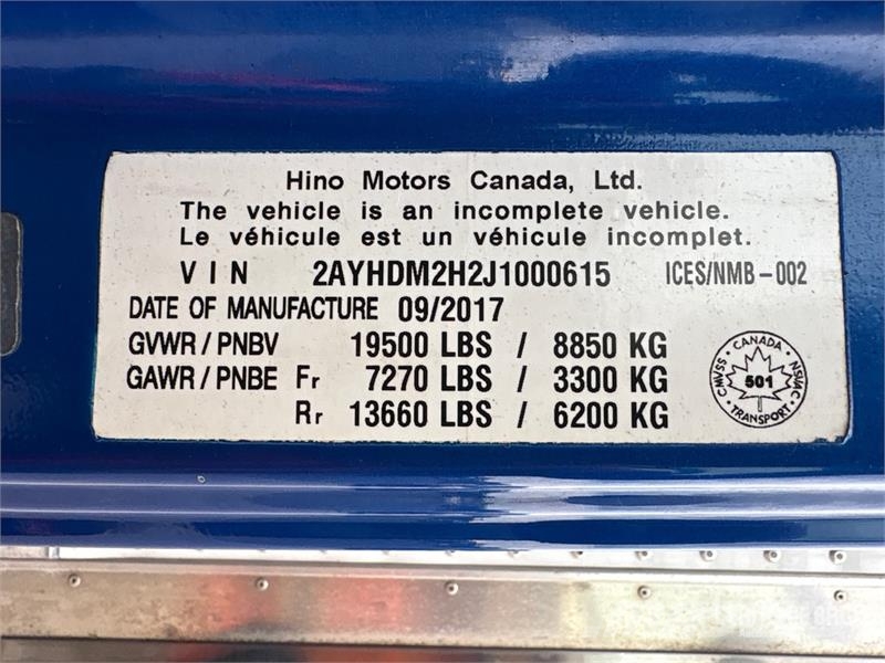 Hino 195 4x2 Refrigerated Truck С температурен контрол