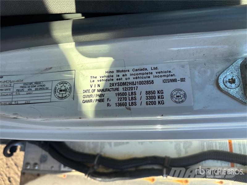 Hino 195 4x2 Refrigerated Truck Kravas automašīnas - refrižeratori