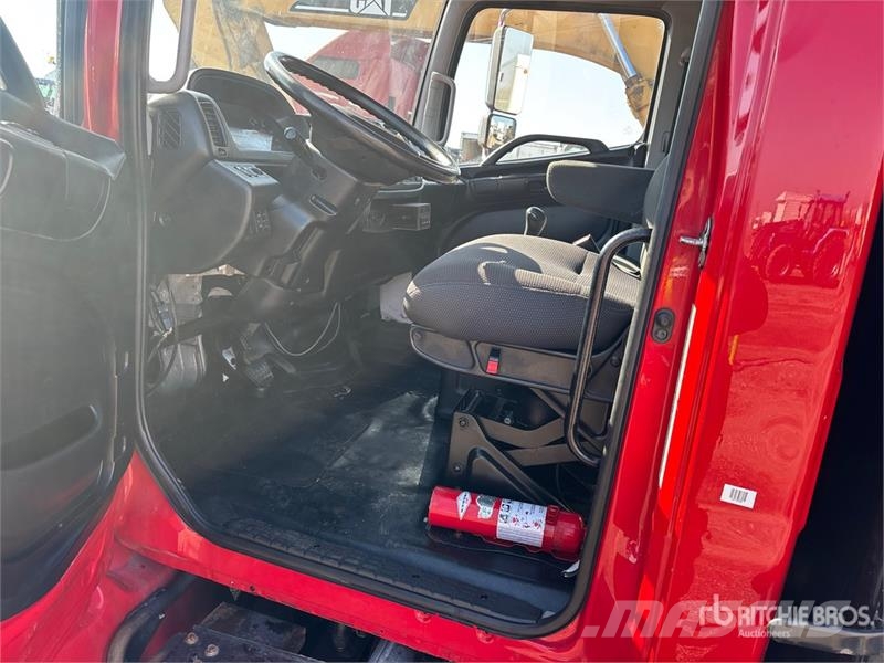 Hino 338 Platformos/ Pakrovimas iš šono