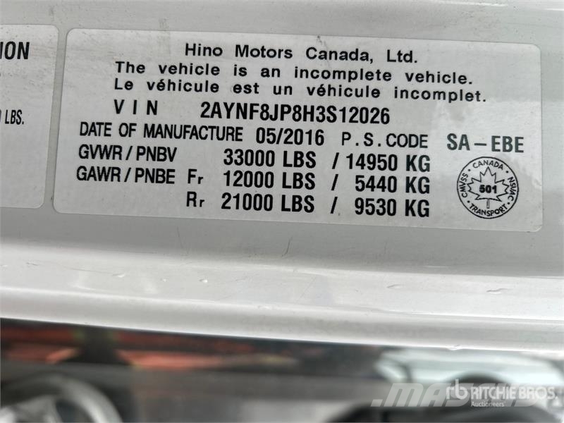 Hino 338 Kamioni hladnjače