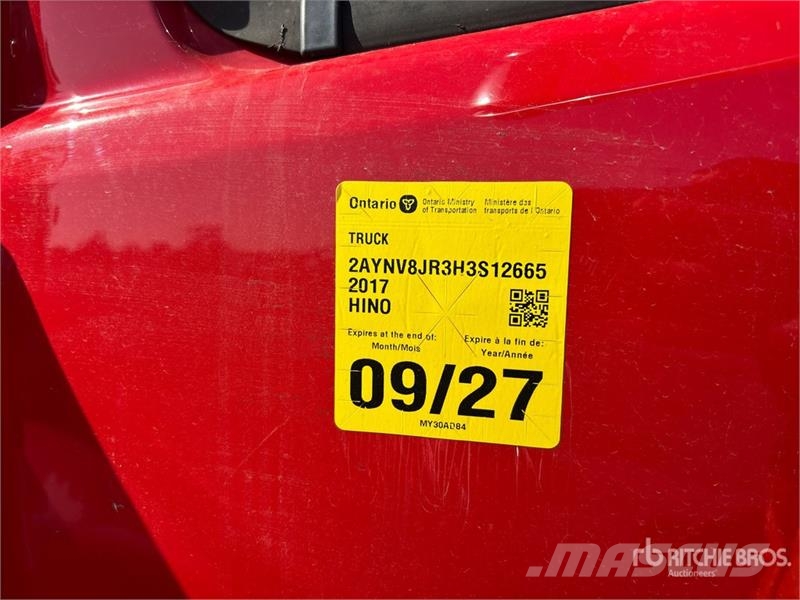 Hino 338 Platformos/ Pakrovimas iš šono