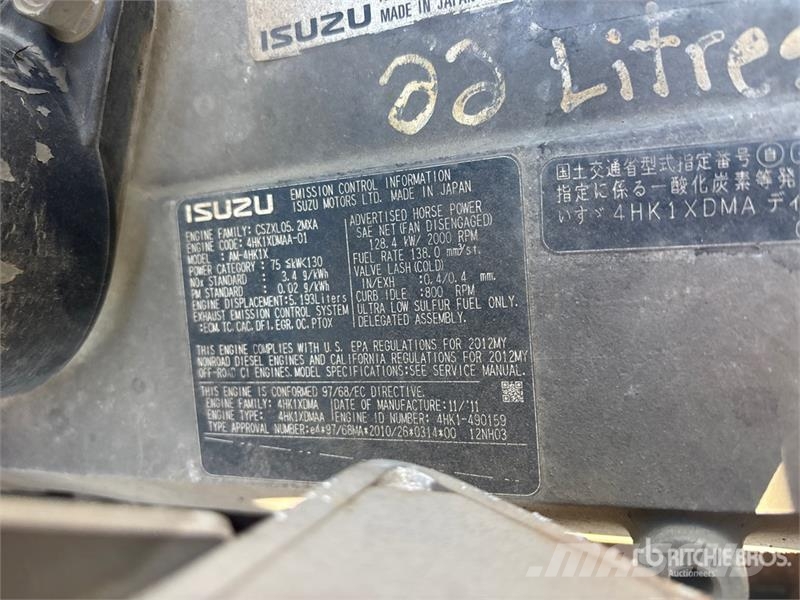 Hitachi ZX210LC-5N Roomikekskavaatorid