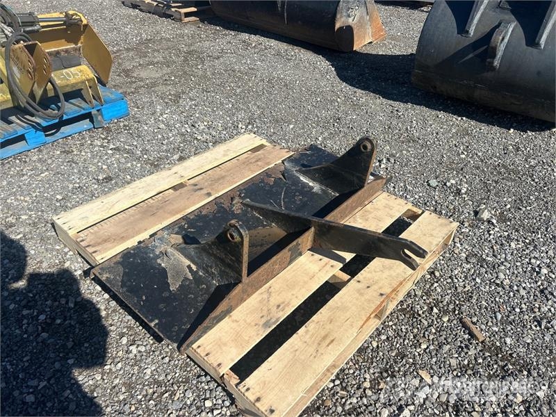  Hitch Mount Skid Steer 3-Point Adapter مكونات أخرى