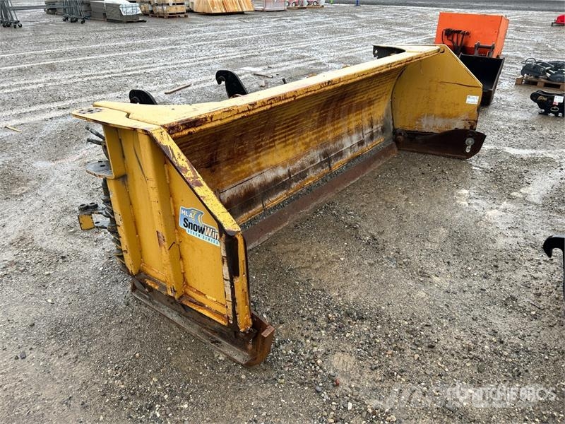 HLA 10-16' with Q50 JD mount Snow Plow Снігоочищувальні ножі та плуги