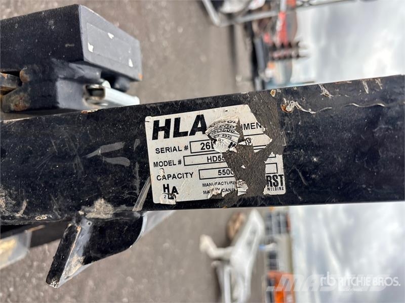 HLA 48 in Skid Steer Forks 지게차