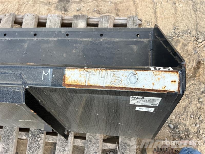 HLA 54 in Skid Steer Bucket Bakken