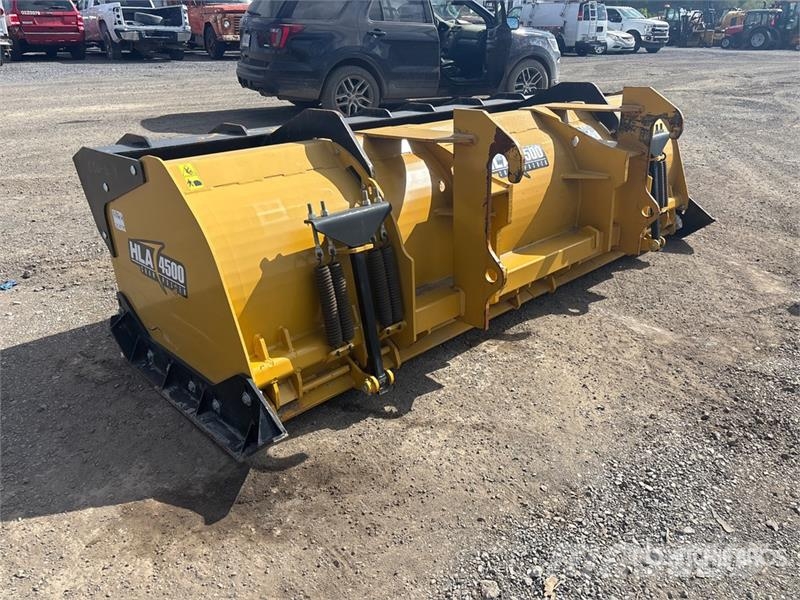 HLA SP450010 120 in Q/C Snow Pusher - Fits Wheel Loade Snow blades and plows