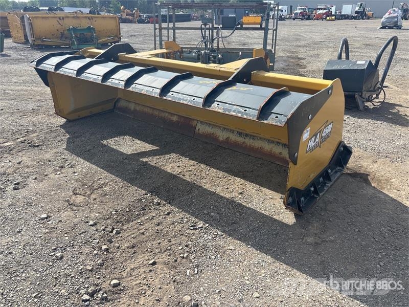 HLA SP450010 120 in Q/C Snow Pusher - Fits Wheel Loade Snow blades and plows