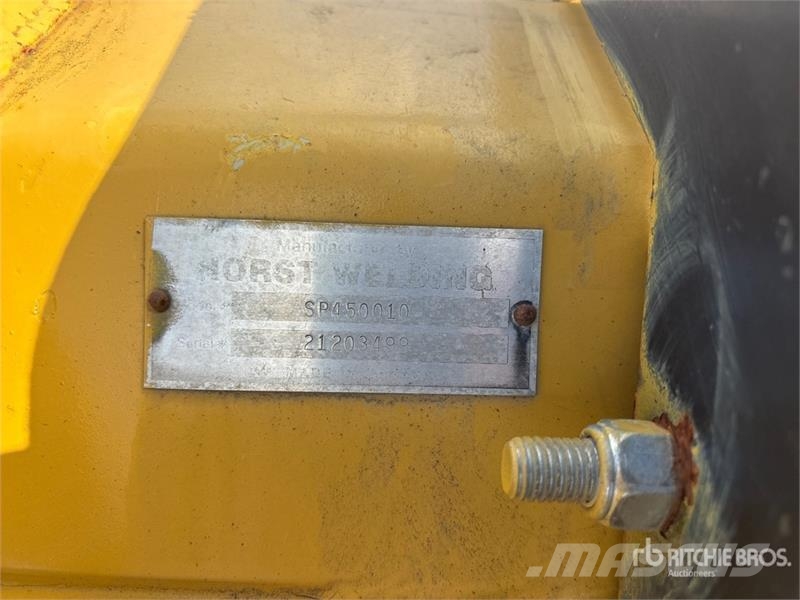 HLA SP450010 120 in Q/C Snow Pusher - Fits Wheel Loade Snow blades and plows
