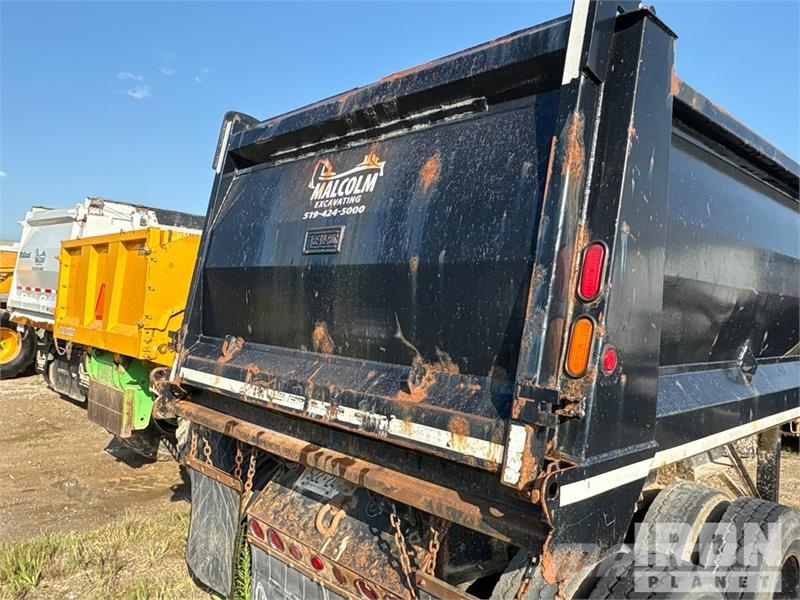 Homebuilt 22 ft T/A End Dump Trailer Vyklápacie prívesy