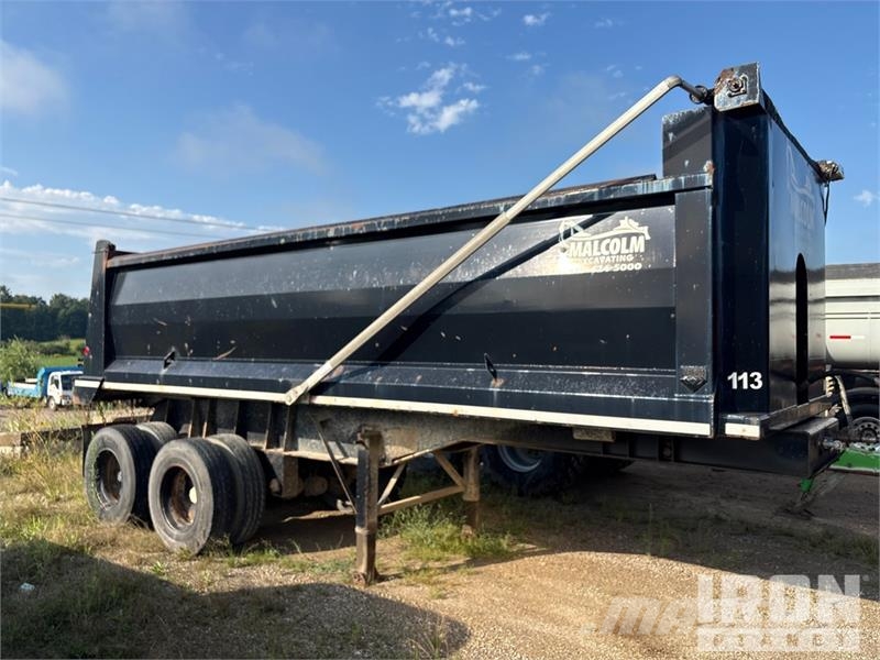 Homebuilt 22 ft T/A End Dump Trailer Vyklápacie prívesy