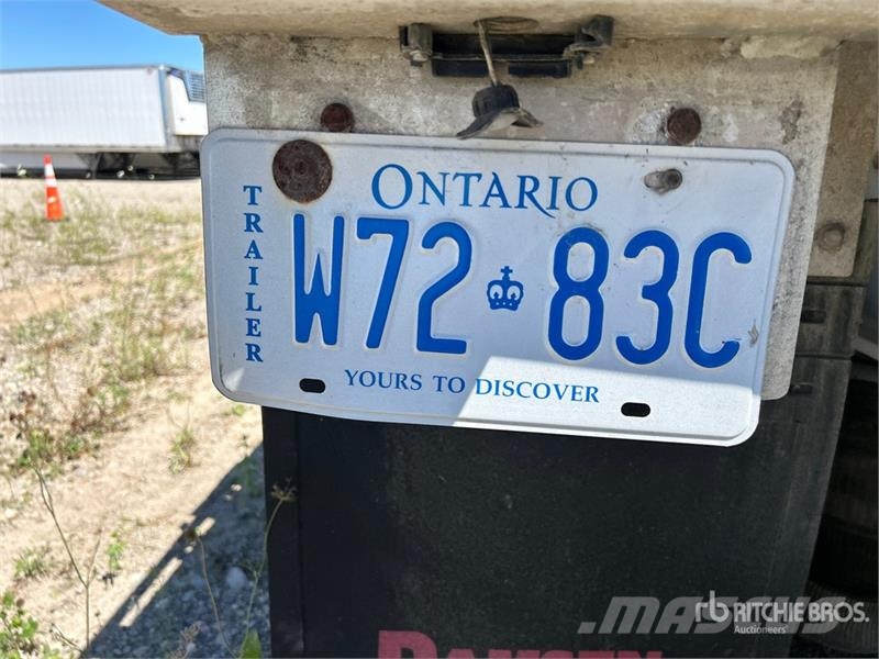 Homebuilt 53 ft T/A Flatbed Trailer (Inoperable) Plataforma plana/laterales abatibles