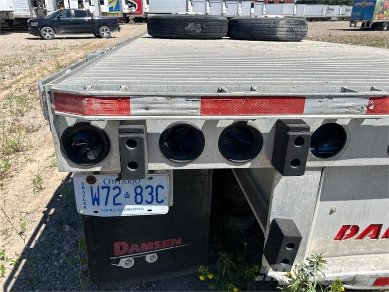 Homebuilt 53 ft T/A Flatbed Trailer (Inoperable) Plataforma plana/laterales abatibles
