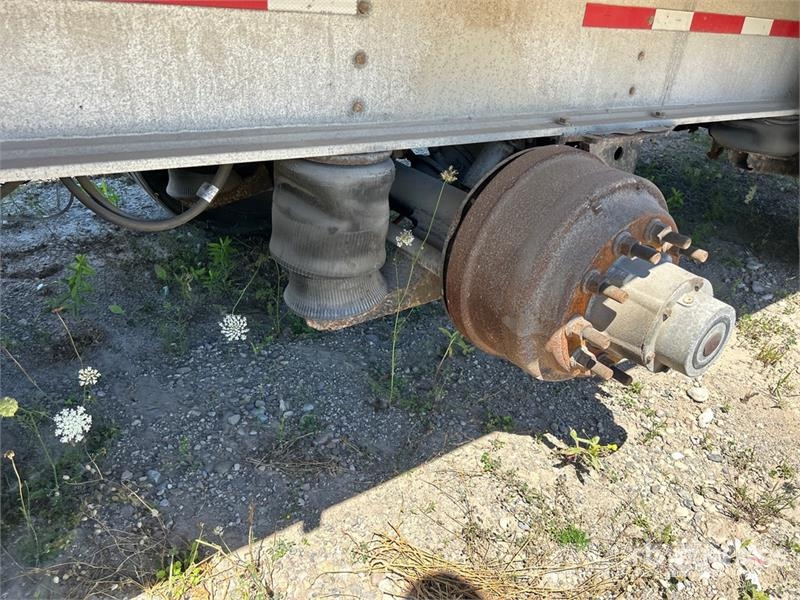 Homebuilt 53 ft T/A Flatbed Trailer (Inoperable) Plataforma plana/laterales abatibles